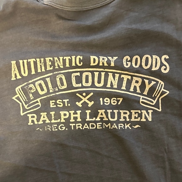 Ralph Lauren Authentic Dry Goods Tee in Blue - Picture 3 of 4